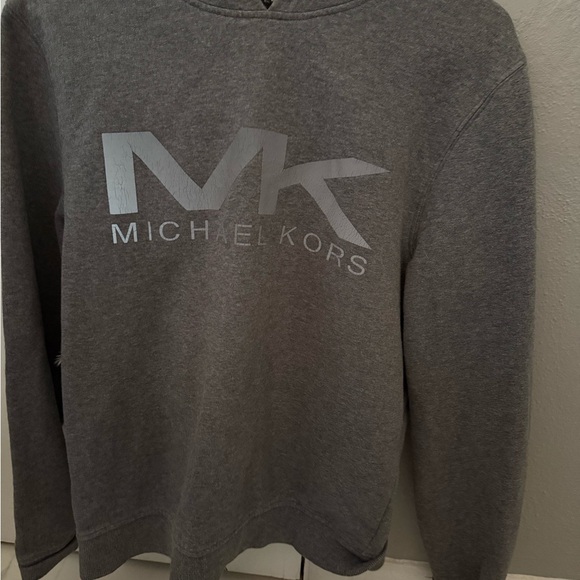 Michael Kors Tops - Michael Kors Gray Hoodie